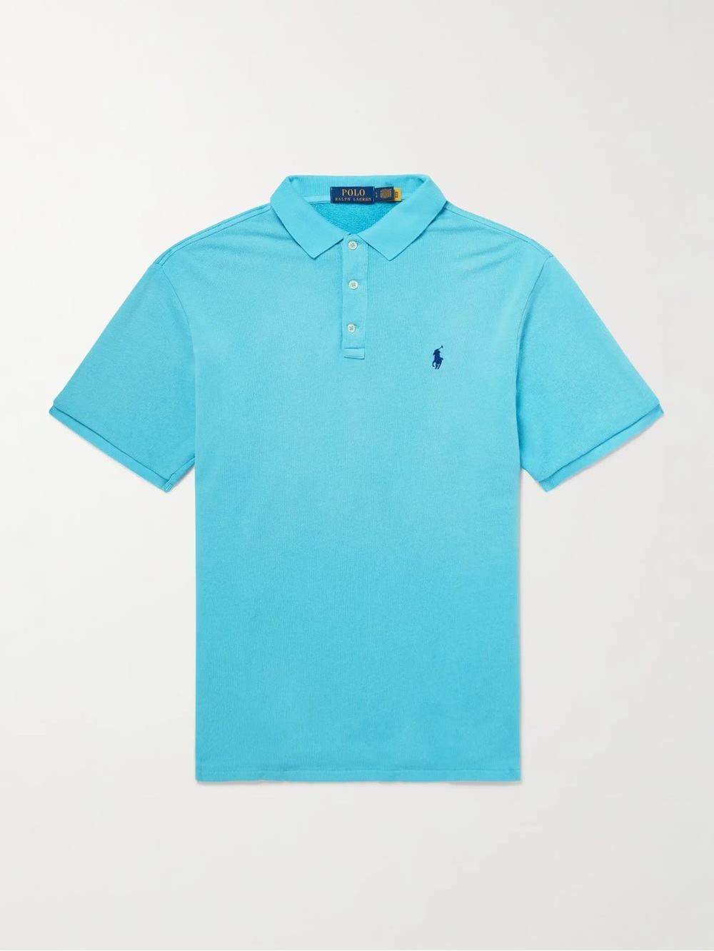 Polo Ralph Lauren Men’s The Iconic Polo Shirt In Cove Blue Short-Sleeve Large